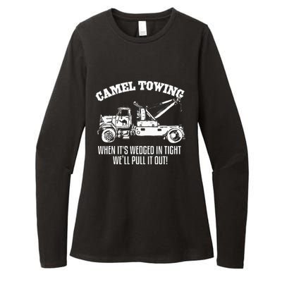 Camel Towing Halloween Womens CVC Long Sleeve Shirt