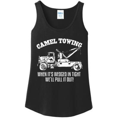 Camel Towing Halloween Ladies Essential Tank