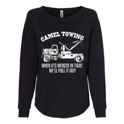 Camel Towing Halloween Womens California Wash Sweatshirt