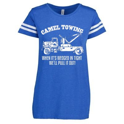 Camel Towing Halloween Enza Ladies Jersey Football T-Shirt