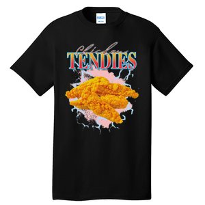 Chicken Tendies Heavy Metal World Hardcore Music Tall T-Shirt