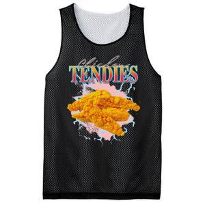 Chicken Tendies Heavy Metal World Hardcore Music Mesh Reversible Basketball Jersey Tank