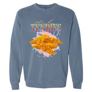 Chicken Tendies Heavy Metal World Hardcore Music Garment-Dyed Sweatshirt