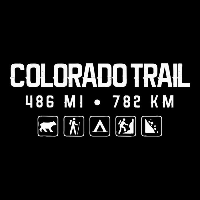 Colorado Trail Hiking Button
