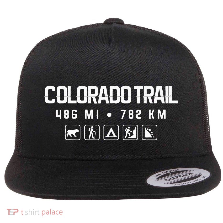 Colorado Trail Hiking Flatbill Hat