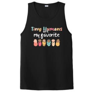 Cute Tiny Humans Are My Favorite Design NICU Nurse PosiCharge Competitor Tank