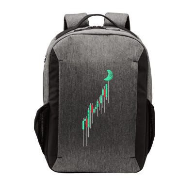 Crypto Trading Hodl Vintage Stock Chart To The Moon Vector Backpack