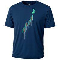 Crypto Trading Hodl Vintage Stock Chart To The Moon Performance Shirt