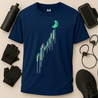 Crypto Trading Hodl Vintage Stock Chart To The Moon Performance Shirt