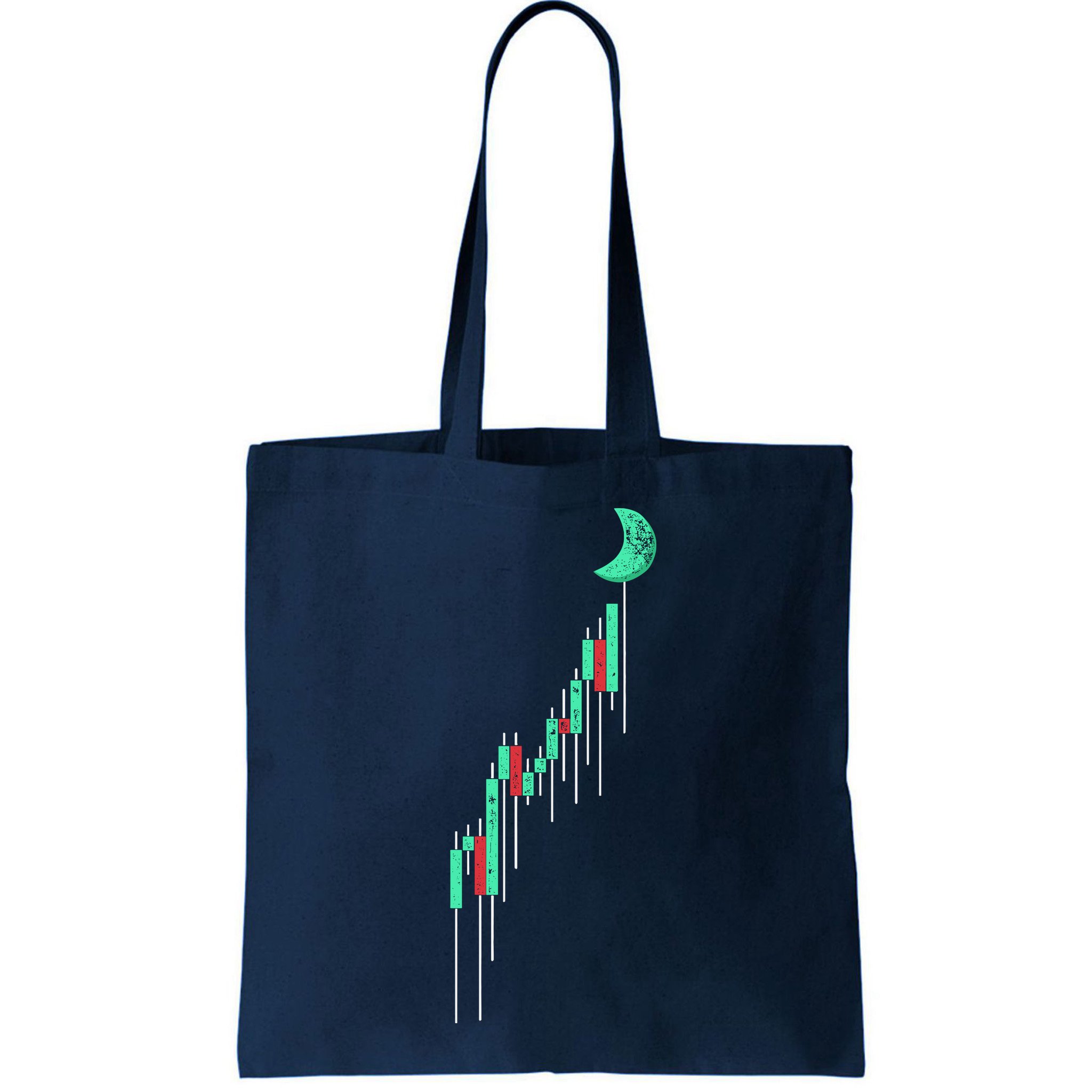 Crypto Trading Hodl Vintage Stock Chart To The Moon Bag