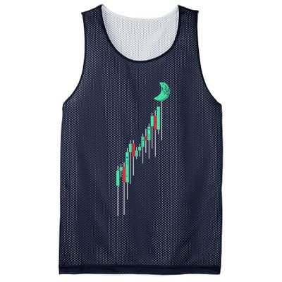 Crypto Trading Hodl Vintage Stock Chart To The Moon Mesh Reversible Basketball Jersey Tank