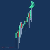 Crypto Trading Hodl Vintage Stock Chart To The Moon Toddler T-Shirt