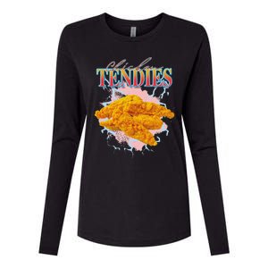 Chicken Tendies Heavy Metal World Hardcore Music Womens Cotton Relaxed Long Sleeve T-Shirt