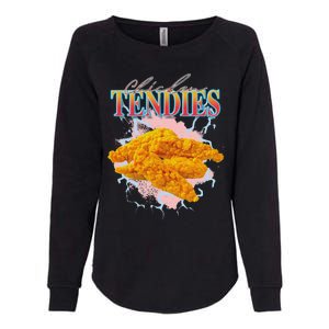 Chicken Tendies Heavy Metal World Hardcore Music Womens California Wash Sweatshirt