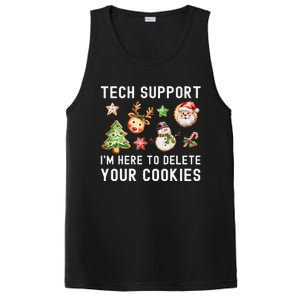 Christmas Techsupport Here To Delete Cookies Xmas PosiCharge Competitor Tank