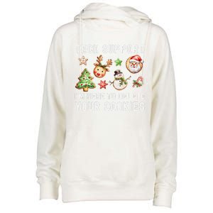 Christmas Techsupport Here To Delete Cookies Xmas Womens Funnel Neck Pullover Hood