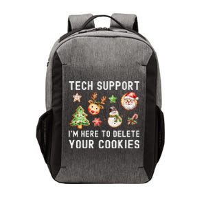 Christmas Techsupport Here To Delete Cookies Xmas Vector Backpack