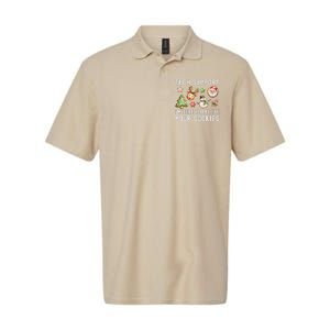 Christmas Techsupport Here To Delete Cookies Xmas Softstyle Adult Sport Polo