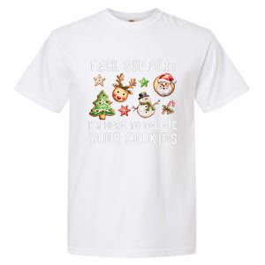 Christmas Techsupport Here To Delete Cookies Xmas Garment-Dyed Heavyweight T-Shirt