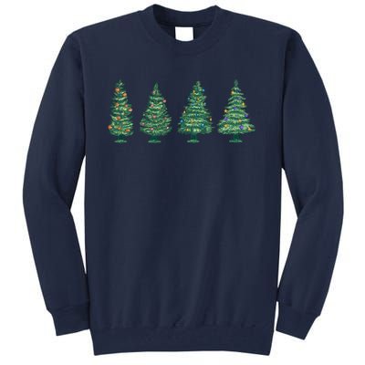 Christmas Trees Holiday Season Tall Sweatshirt