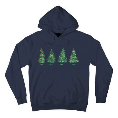 Christmas Trees Holiday Season Tall Hoodie