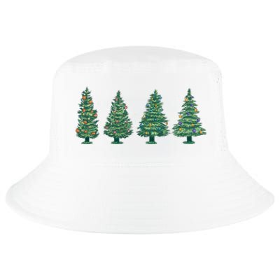 Christmas Trees Holiday Season Cool Comfort Performance Bucket Hat