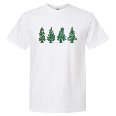 Christmas Trees Holiday Season Garment-Dyed Heavyweight T-Shirt