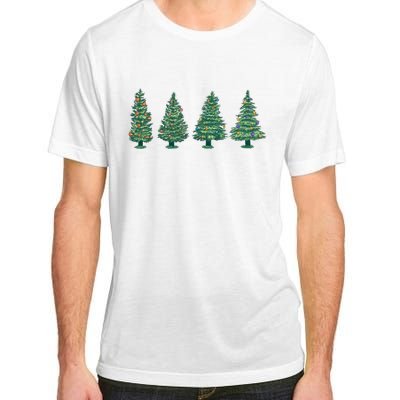 Christmas Trees Holiday Season Adult ChromaSoft Performance T-Shirt