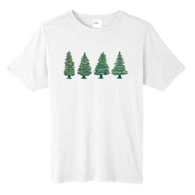 Christmas Trees Holiday Season Tall Fusion ChromaSoft Performance T-Shirt