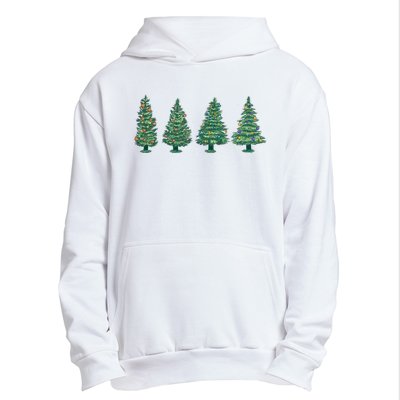 Christmas Trees Holiday Season Urban Pullover Hoodie