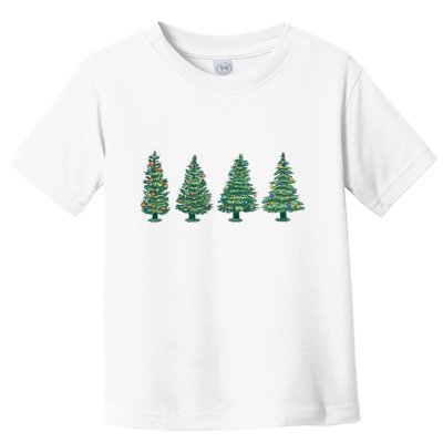 Christmas Trees Holiday Season Toddler T-Shirt
