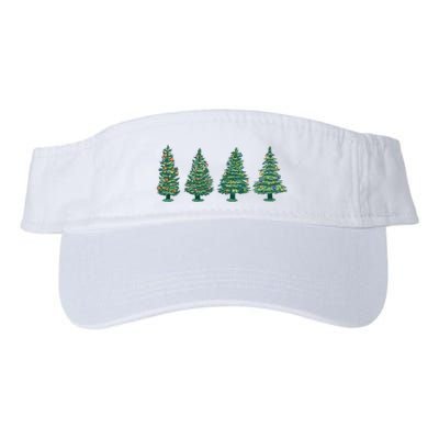 Christmas Trees Holiday Season Visor