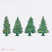 Christmas Trees Holiday Season Kids T-Shirt