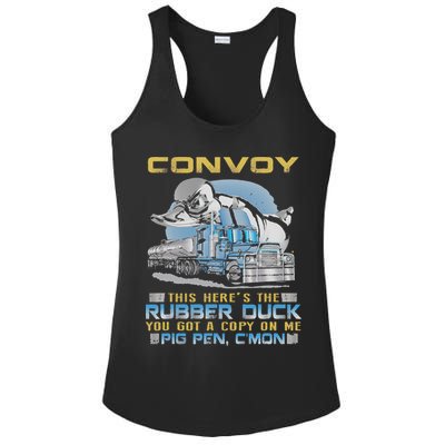 Convoy This Here's The Rubber Duck You Ladies PosiCharge Competitor Racerback Tank