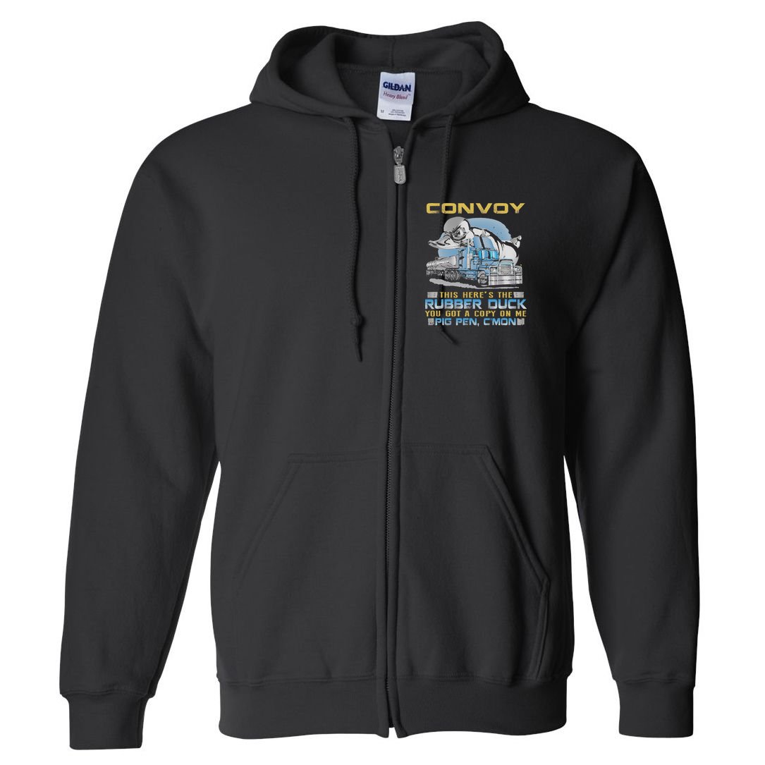 Convoy This Here's The Rubber Duck You Full Zip Hoodie