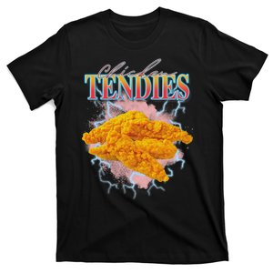 Chicken Tendies Heavy Metal W.O.R.L.D T.O.U.R Hardcore Music T-Shirt