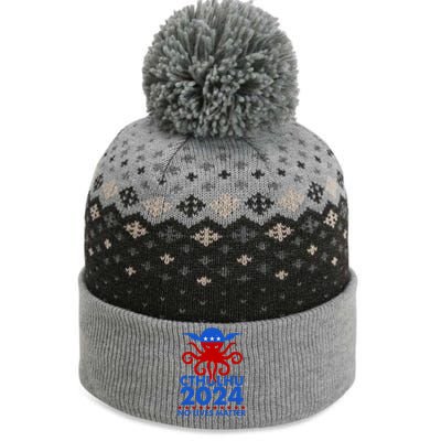 CTHULHU 2024 Election No Lives Matter The Baniff Cuffed Pom Beanie