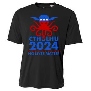 CTHULHU 2024 Election No Lives Matter Cooling Performance Crew T-Shirt