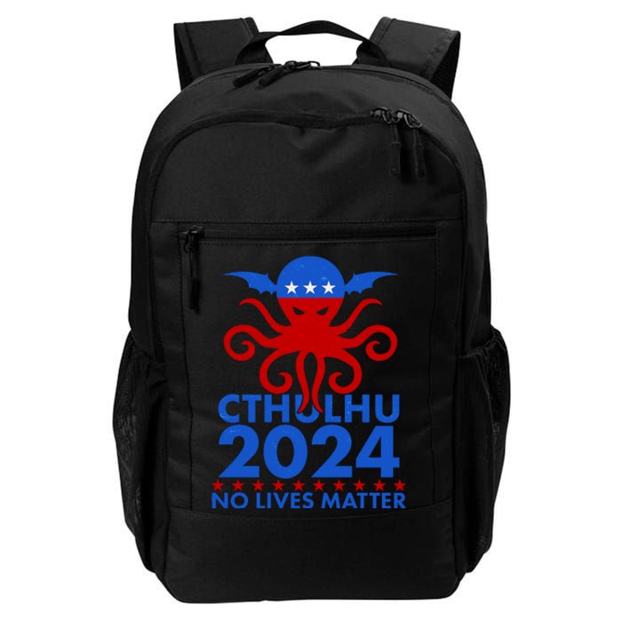 CTHULHU 2024 Election No Lives Matter Daily Commute Backpack