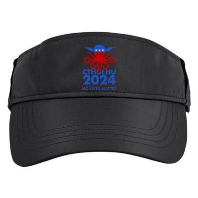 CTHULHU 2024 Election No Lives Matter Adult Drive Performance Visor