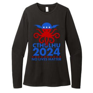 CTHULHU 2024 Election No Lives Matter Womens CVC Long Sleeve Shirt