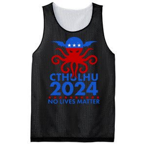 CTHULHU 2024 Election No Lives Matter Mesh Reversible Basketball Jersey Tank