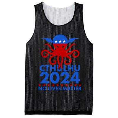 CTHULHU 2024 Election No Lives Matter Mesh Reversible Basketball Jersey Tank