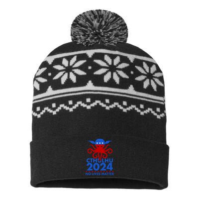 CTHULHU 2024 Election No Lives Matter USA-Made Snowflake Beanie