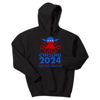 CTHULHU 2024 Election No Lives Matter Kids Hoodie