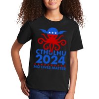 CTHULHU 2024 Election No Lives Matter Kids T-Shirt
