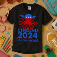 CTHULHU 2024 Election No Lives Matter Kids T-Shirt