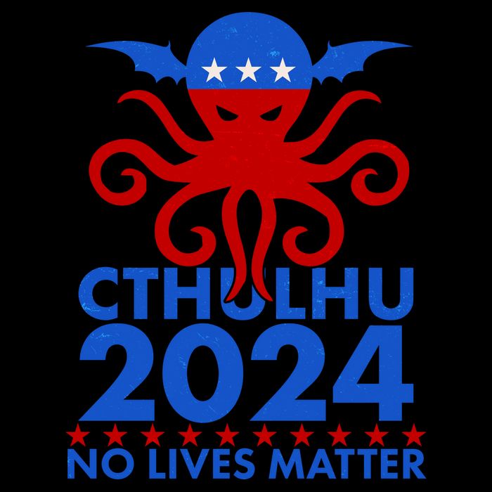 CTHULHU 2024 Election No Lives Matter Kids T-Shirt