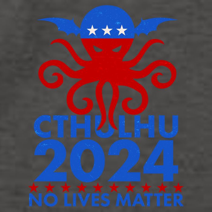 CTHULHU 2024 Election No Lives Matter Vector Backpack