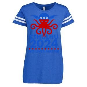 CTHULHU 2024 Election No Lives Matter Enza Ladies Jersey Football T-Shirt